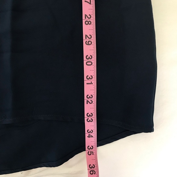 Cuyana silk tee dress in navy - Picture 9 of 13